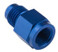 Proflow Female Adaptor 1/8in. NPT Straight To Male -04AN, Blue