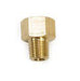 Proflow Brass Union, 1/8npt to 1/2unf Inverted Flare Fitting, Suits Most 5/16 Hard Line, Fuel Lines, Transmission Cooler Pipes, Each