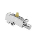 Proflow Brake Proportioning Valve, Fixed, Dual Inlet, 3 Outlets, Chrome Front Disc/Drum Brakes