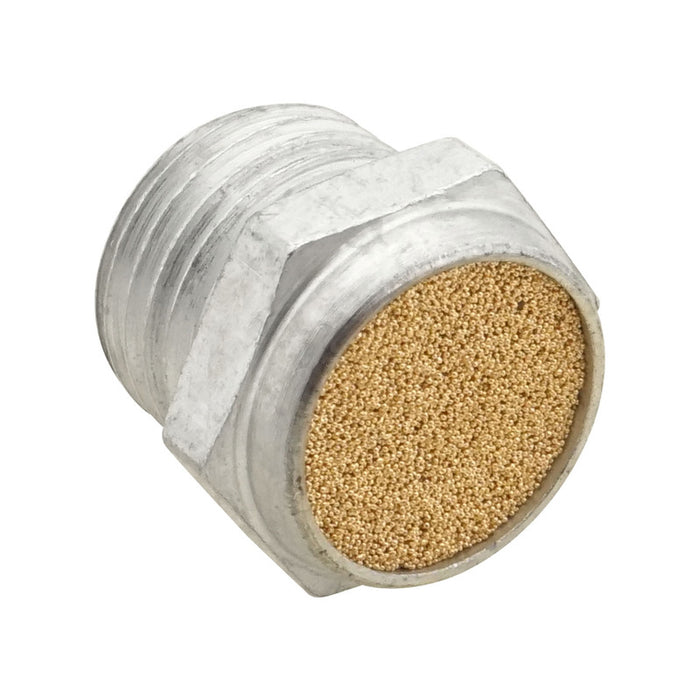 Proflow Diff Housing Breather / Vent, Universal Tank Breather, Sintered Bronze, -06AN 9/16-18unf