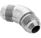 Proflow 45 Degree Union Flare Adaptor Fitting -04AN, Polished