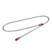 Proflow Steel 3/16in. Brake Line Tube finished 1000mm, lnverted Flare and 3/8-24 thread