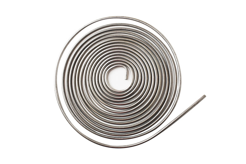 Proflow Stainless Steel 5/16in. Fuel/Vacuum Line Tube, 20Ft Coil