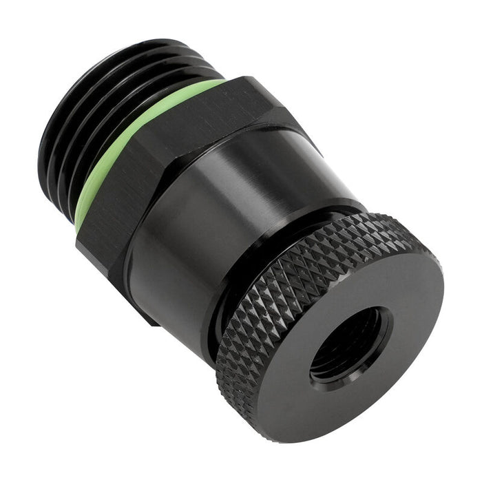 Proflow Universal Drain Plug Tap, -10AN ORB Thread, Billet Aluminium, Black