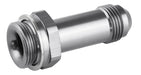 Proflow Fitting Inlet Fuel Adaptor Male Holley Fuel Bowl 7/8 x 20 -08AN 2in, Silver