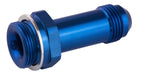 Proflow Fitting Inlet Fuel Adaptor Male Holley Fuel Bowl 7/8 x 20 -08AN 2in, Blue