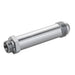 Proflow Fitting Inlet Fuel Adaptor Male Feed Demon 9/16 x 24 To -08AN Male 2in, Silver