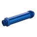 Proflow Fitting Inlet Fuel Adaptor Male Feed Demon 9/16 x 24 To -08AN Male 2in, Blue