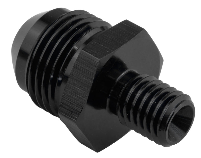 Proflow Fitting Adaptor Male M10 x 1.50mm To Fitting Adaptor Male -08AN, Black