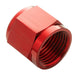 Proflow Aluminium Tube Nut AN3 For 3/16in. Tube, Red