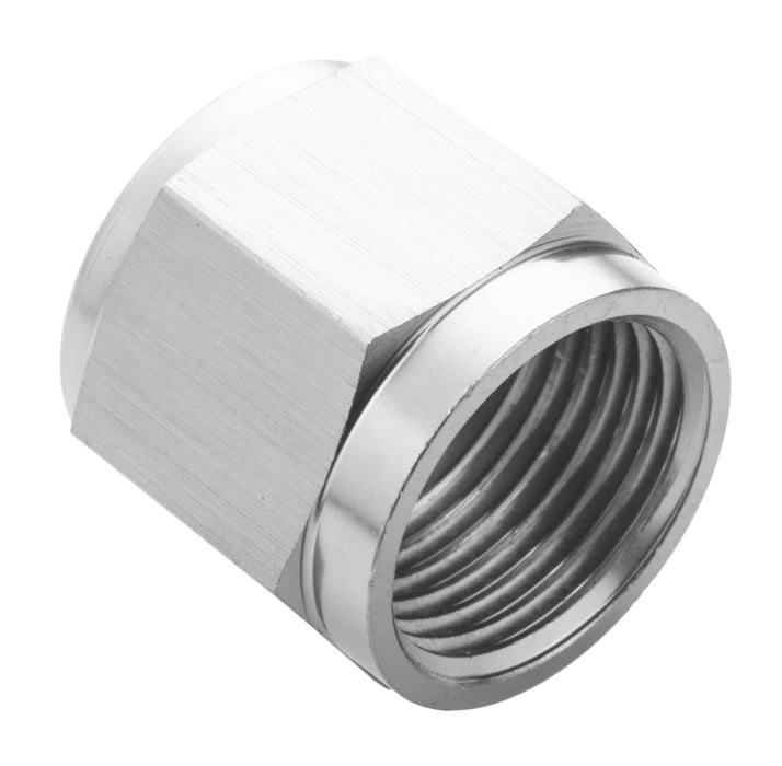 Proflow Aluminium Tube Nut AN8 For 1/2in. Tube, Silver