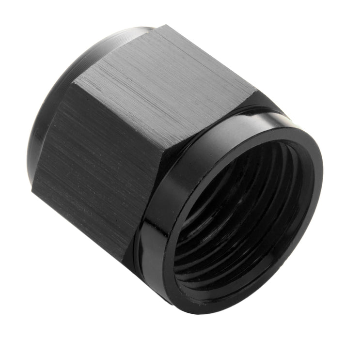 Proflow Aluminium Tube Nut AN10 For 5/8in. Tube, Black