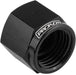 Proflow Fitting Aluminium AN Flare Cap -10AN, Black