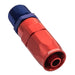 Proflow Fitting, Male Hose End Straight 3/8in. NPT To -06AN Hose, Blue