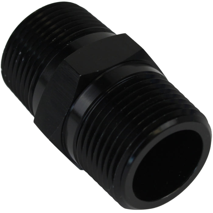 Proflow Fitting Male Pipe To Fitting Male Pipe 3/4in, Black