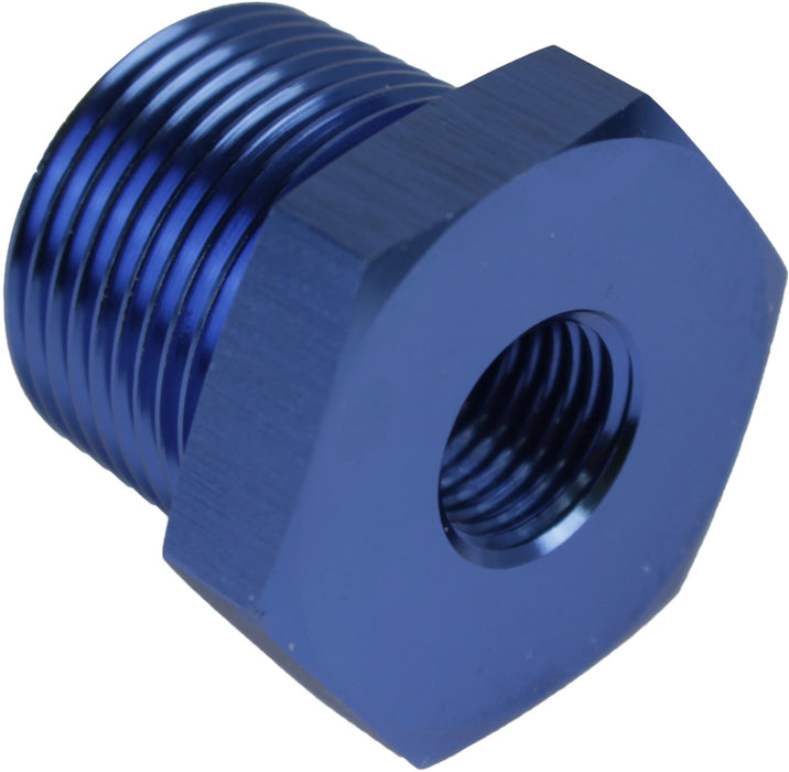 Proflow Fitting NPT Pipe Reducer 1/2in. To 1/4in, Blue