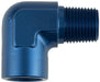 Proflow 90 Degree Coupler Female - Male Elbow 1/4in. NPT, Blue