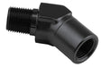 Proflow 45 Degree Coupler Female - Male Elbow 3/8in. NPT, Black