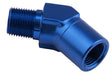 Proflow 45 Degree Coupler Female - Male Elbow 1/2in. NPT, Blue