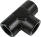 Proflow Female Adaptor Pipe Tee 1/8in. NPT, Black