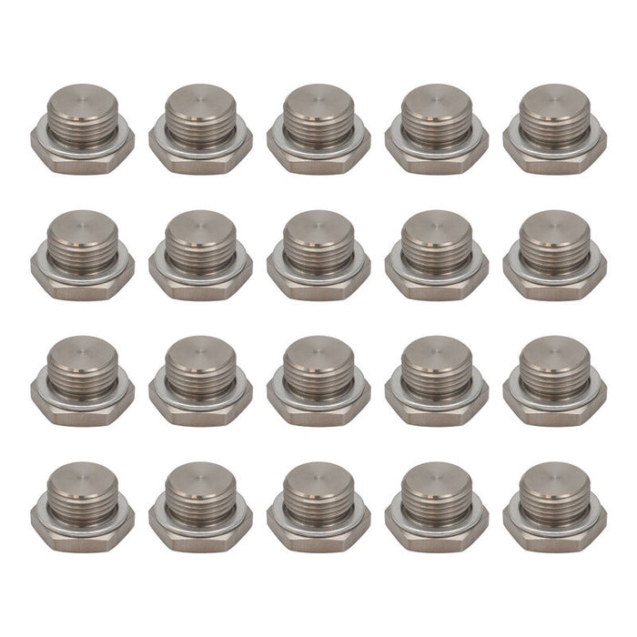 Proflow Fitting Oxy Sensor Bung Stainless Steel M18x1.5, Bulk Pack 20pc