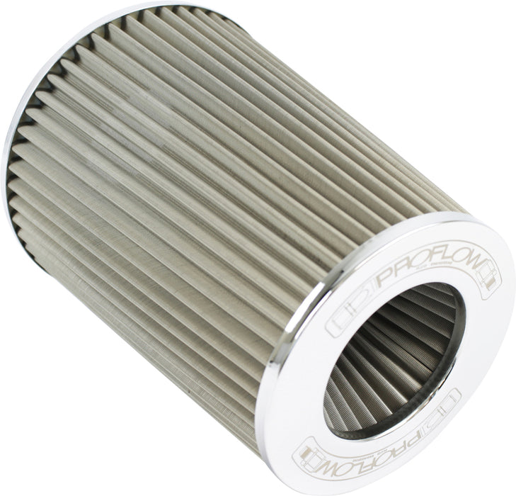 Proflow Air Filter Pod Style Stainless Steel 190mm High 76mm (3in. ) Neck. each