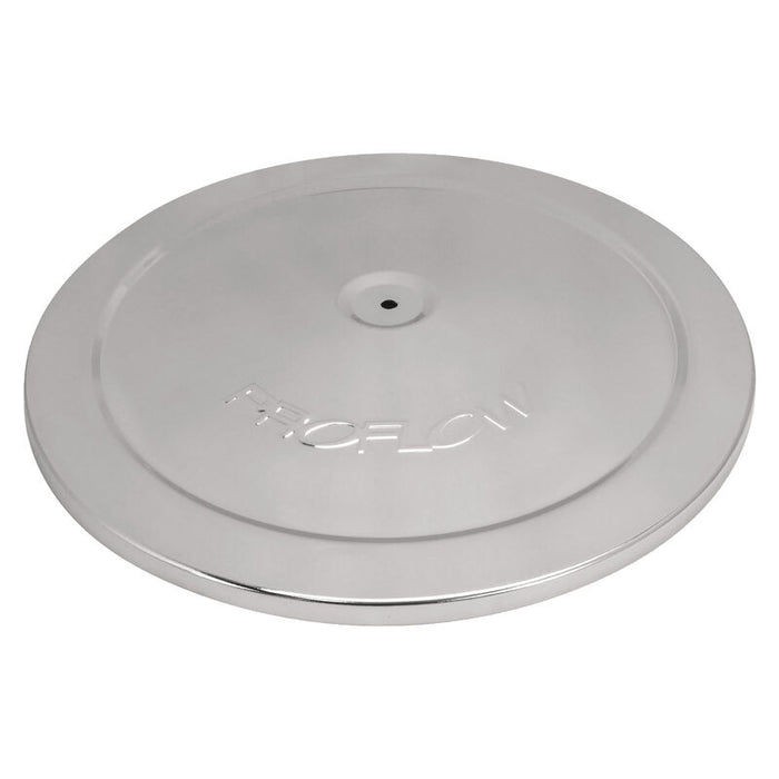 Proflow Air Filter Top Round 14in, Chrome