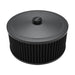 Proflow Air Filter Assembly Round 9in. x 4in, Black