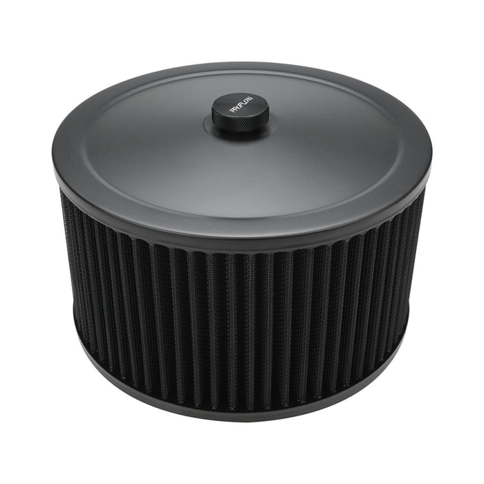 Proflow Air Filter Assembly Round 9in. x 5in, Black