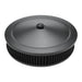 Proflow Air Filter Assembly Round 14in. x 4in, Black, Flat Base,