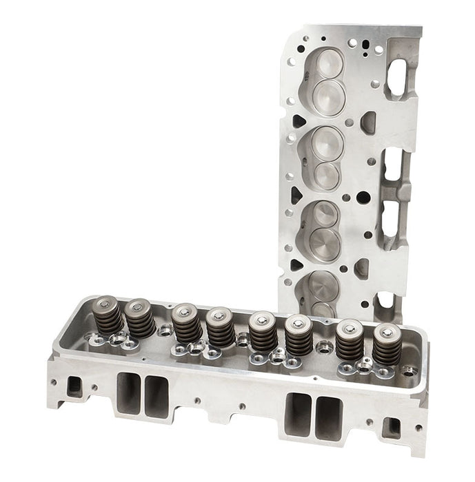 Proflow Cylinder Heads, AirMax 200 SB Chev, 535HP, Aluminium, Assembled, 7/16 Studs, Adj G/Plates, 64cc Chamber, Angle Plug, 200cc Intake Runner, Pair