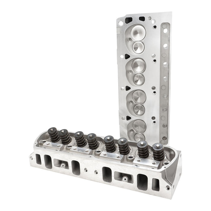 Proflow Cylinder Heads, AirMax 185, SB Ford 289, 302, 351W, Aluminum, Assembled, 7/16 Studs, Adj G/Plates, 58cc Chamber, 185cc Intake Runner, , Pair