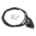 Proflow Universal Bear Jaw Door Latch Release , Black Handle with Cable Kit