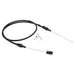 Proflow Throttle Cable, LS Chev,For Holden Commodore,Black Braided Stainless Wire, 36 in. Length
