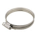 Proflow Dual Bead Hose Clamp, 63-80mm (2.50''-3.10'') Range, Stainless Steel, Each