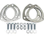 Proflow Collector Rings, 3.00 in, 3-Bolt Flange, Steel, Natural, Pair