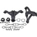 Proflow Exhaust Headers, 1- 5/8'' Tight-Fit Block Huggers SB Chev, Black Ceramic Coated, Set
