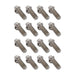 Proflow Header Bolts, 5/16'' Hex Head, Tight Access, 3/8''-16 x 1.00'', Stainless, SS304, 0.527'' OD Washers, Set of 16