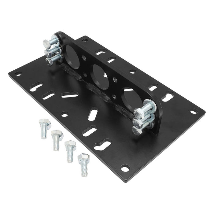 Proflow Pro Engine Lift Plate, Universal, 2 & 4 Barrel & LS, LSX, Steel, Black, .250" Thick Cold Rolled Steel Material, Each
