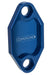Proflow Fuel Pump Block-Off Plate, Aluminium, Blue Anodised, For Holden 253 308, Each