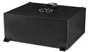 Proflow Fuel Cell, Tank, 20g, 78L, Aluminium, Flat Bottom Black 620 x 510 x 260mm, With Sender Two -10 AN Female Outlets, Each