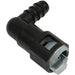 Proflow Fuel Line Connectors, Nylon 3/8in. Female QR 90 Degree To 3/8in. (10mm) Barb, Each