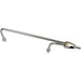 Proflow Fuel Line, Aluminium, -6AN ORB To 3/8 Barb Inlet Fitting, 1/8 NPT Gauge Port, Holley 4160, Anodised Silver