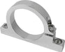 Proflow Fuel Filter Brackets Single 50mm hole, Aluminium, Silver Anodised