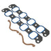 Proflow Intake Manifold Gasket Set, Pro Seal Silicone Bead, 2.65 in. x 1.88 in. Port, .060 in. Thick, For Ford, 351C, 4V, Set