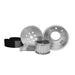 Proflow Gilmer Belt Drive Kit, For Holden V8 Commodore 253-308, Red Water Pump, Billet Aluminium, Silver Anodised