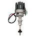 Proflow Distributor, HEI Street Series, Vacuum Advance, Bosch Style Black Cap, For Ford 302 351 Cleveland Late Block Small 12.5mm Shaft