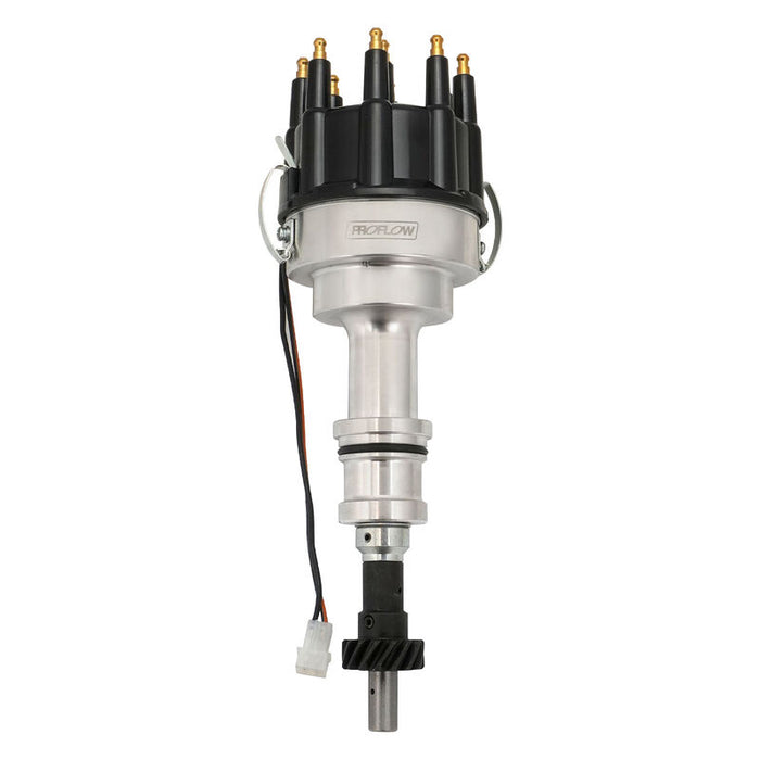 Proflow Distributor, HEI Street Series, Magnetic Pickup, Bosch Style Black Cap, For Ford 289/302 Windsor
