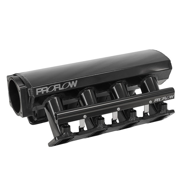 Proflow EFI Intake Manifold Kit, For Holden Commodore LS7 Square Port, Fabricated Black, 102mm Bore