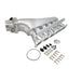 Proflow Intake Manifold Kit, Fabricated Aluminium, Polished, For Nissan TB48 Inlet Plenum, 90mm Throttle Body, Fuel Rail Polished